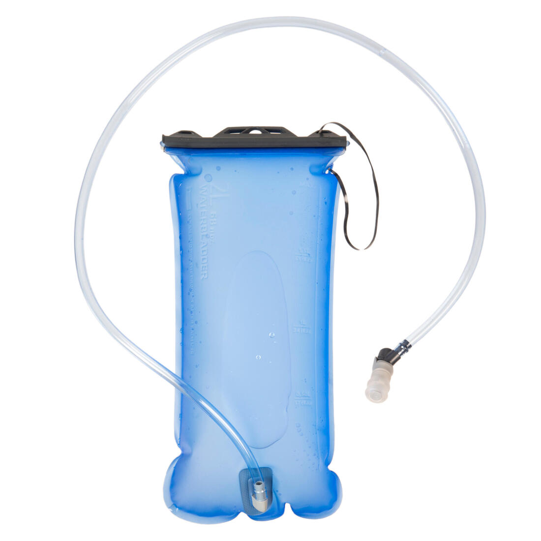Fshikëz hidratuese transparente për MTB 2L - Blu