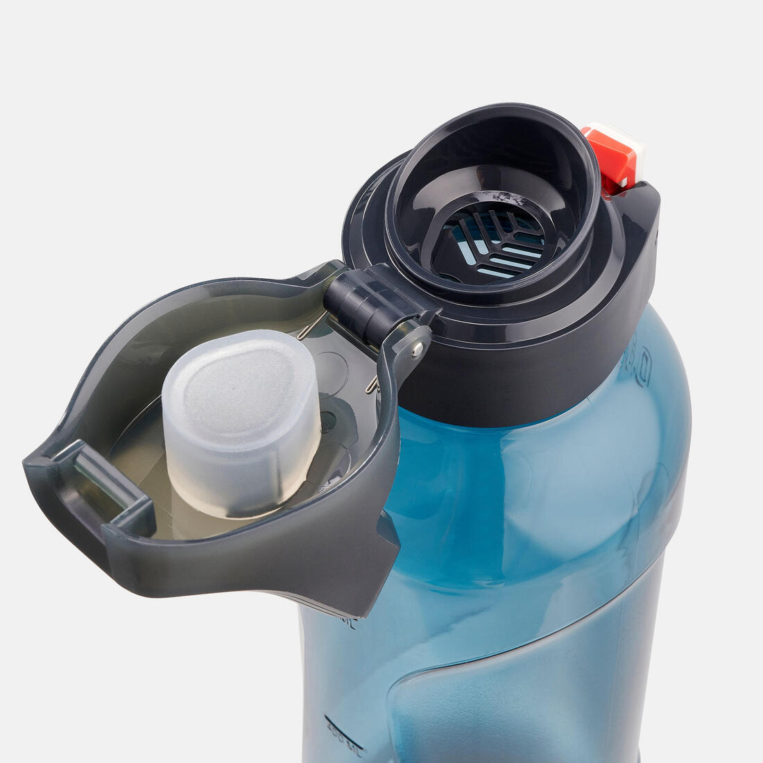 Shishe Ecozen® 500 0.8L me kapak me çlirim të shpejtë për ecje në natyrë - Blu 25