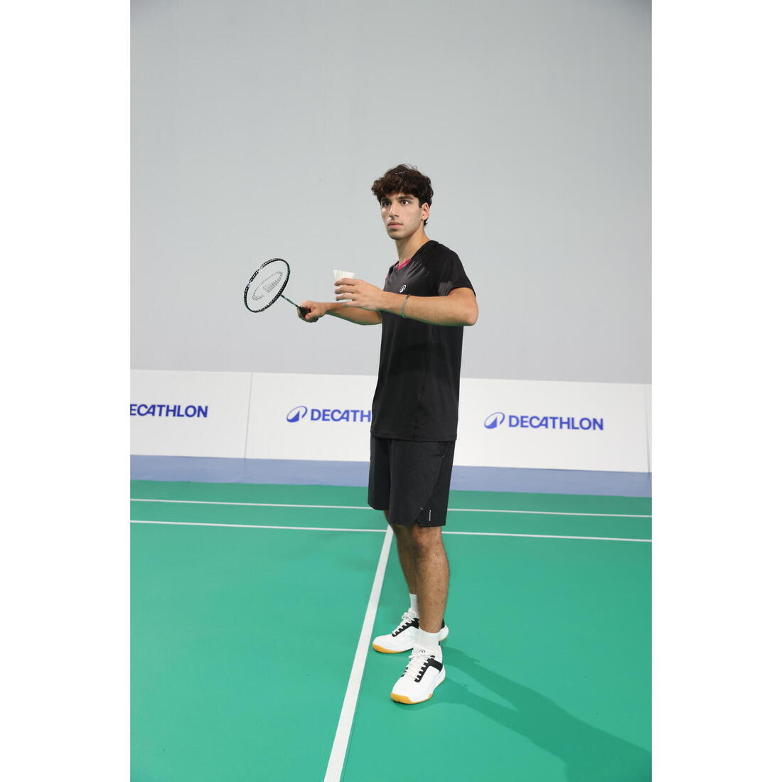 RAKETA BADMINTON PËR TË RRITUR BR SENSATION 500 E ZEZË 6