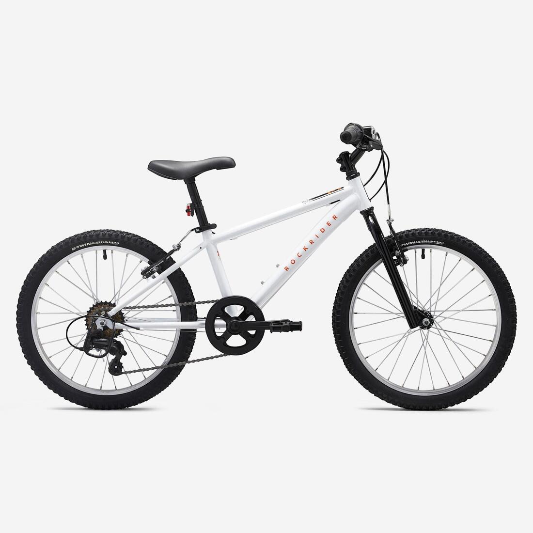 Biçikletë malore 20" 6-9 vjeç Expl 120 - e bardhë