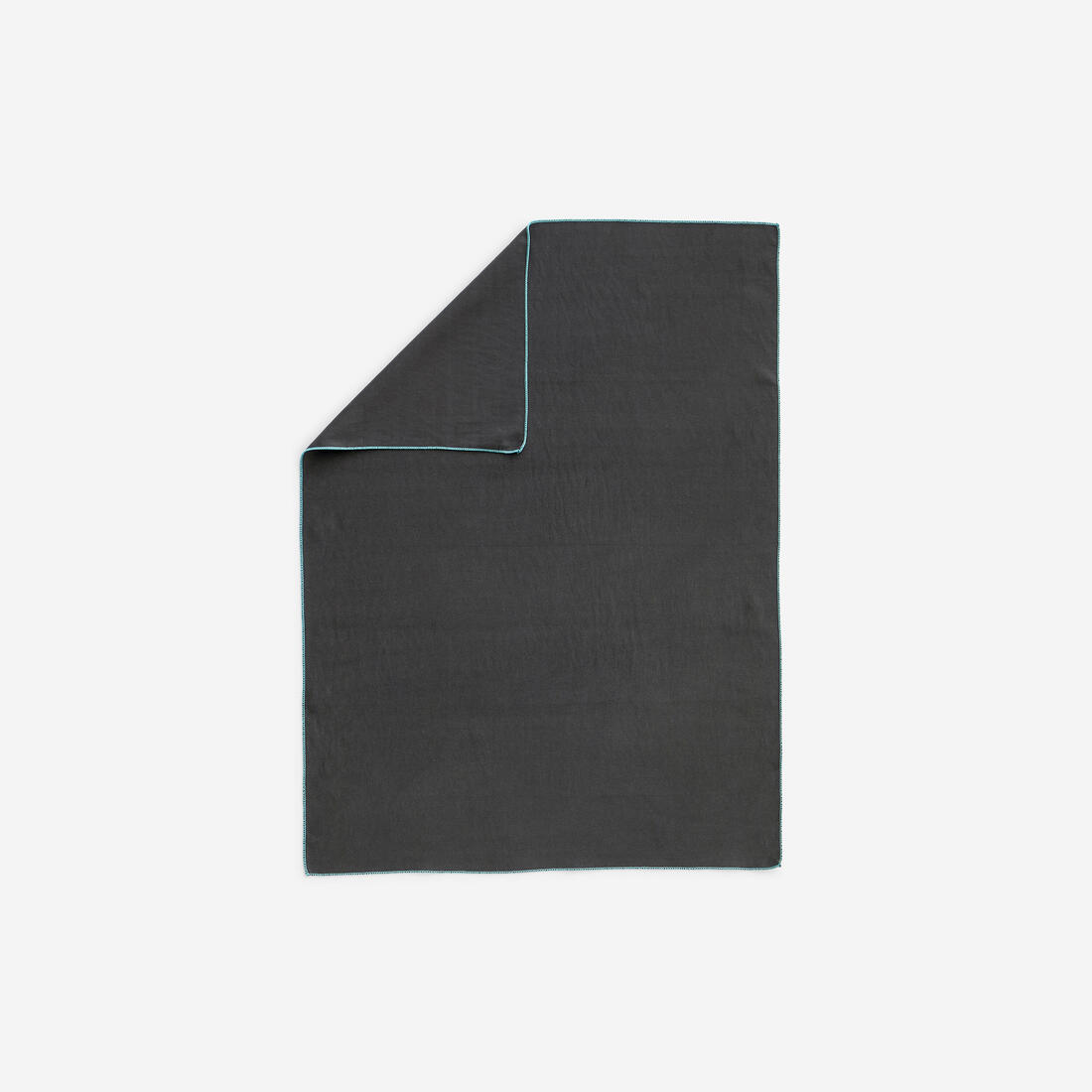 Ultra compact microfibre towel size M 60 x 80 cm - black