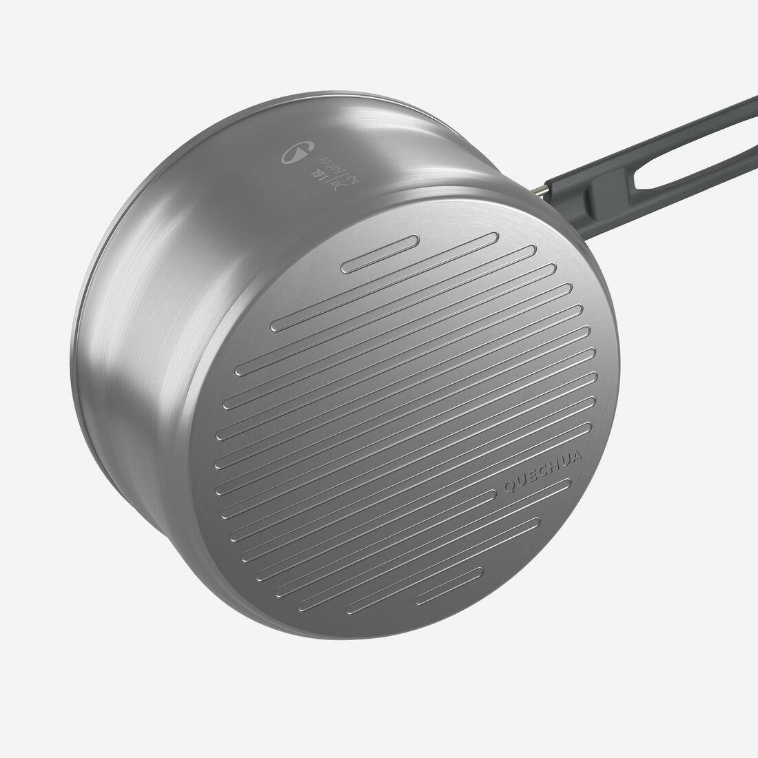Set gatimi për kamping prej çeliku inox, jo-ngjitës 500 për 2 persona - 15 copë 6