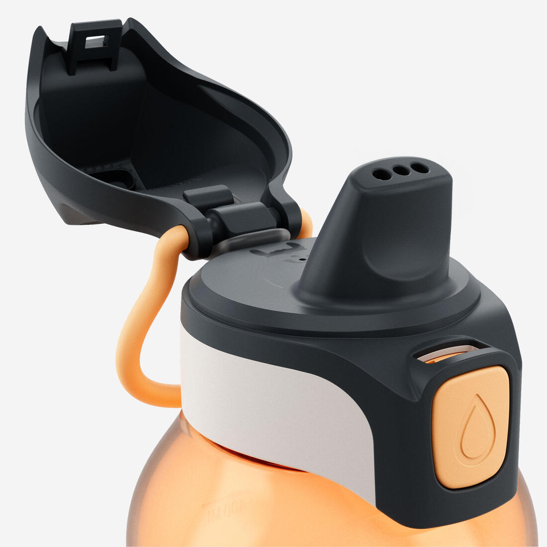 Shishe për fëmijë Ecozen® 0.5 L. çeliku 500 me tapë për ecje në natyrë. 4