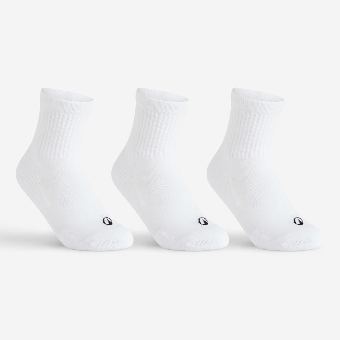 Kids' Tennis Socks RS100 High Tri-Pack