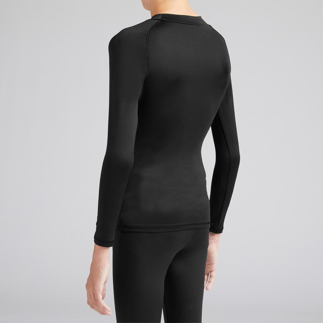 Kids' Long-Sleeved Thermal Base Layer Top Keepcomfort 100 9