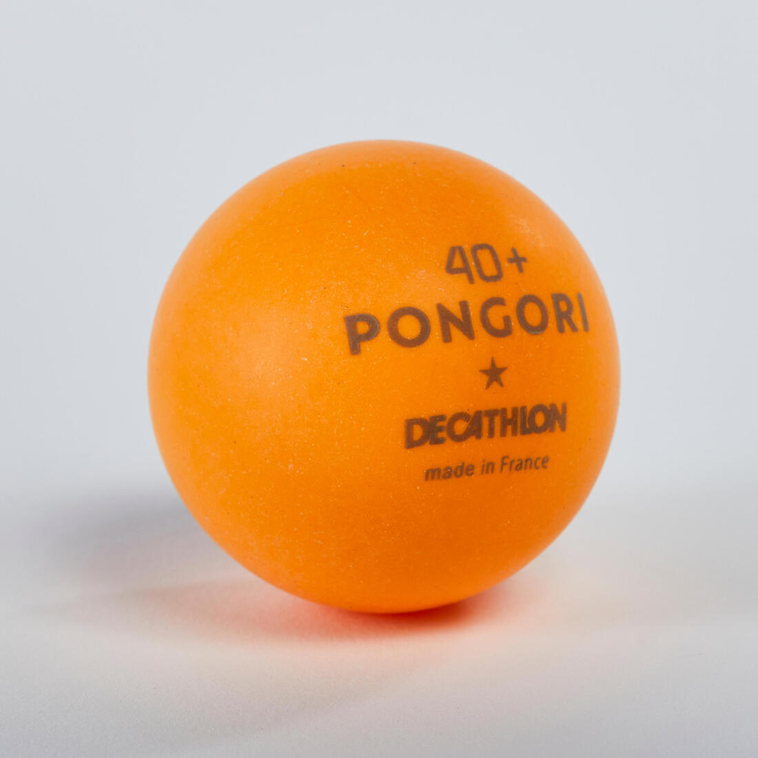 Topa Pingpongu TTB 100 1* 40+ Pako me 6 copë (Prodhuar në Francë) - Portokalli 4