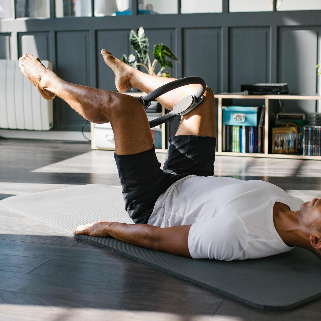 Unazë Pilates me Dorezë Ergonomike - E Zezë 2