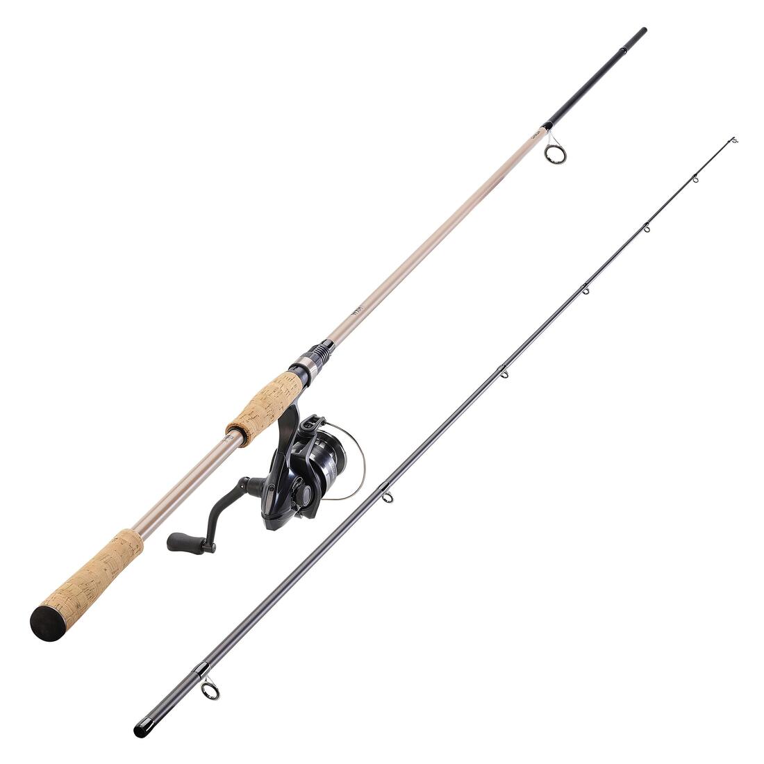Set shkopash dhe bobinash peshkimi me karrem WXM 100 rrotullim 2.70 m MH 10-30 g 2