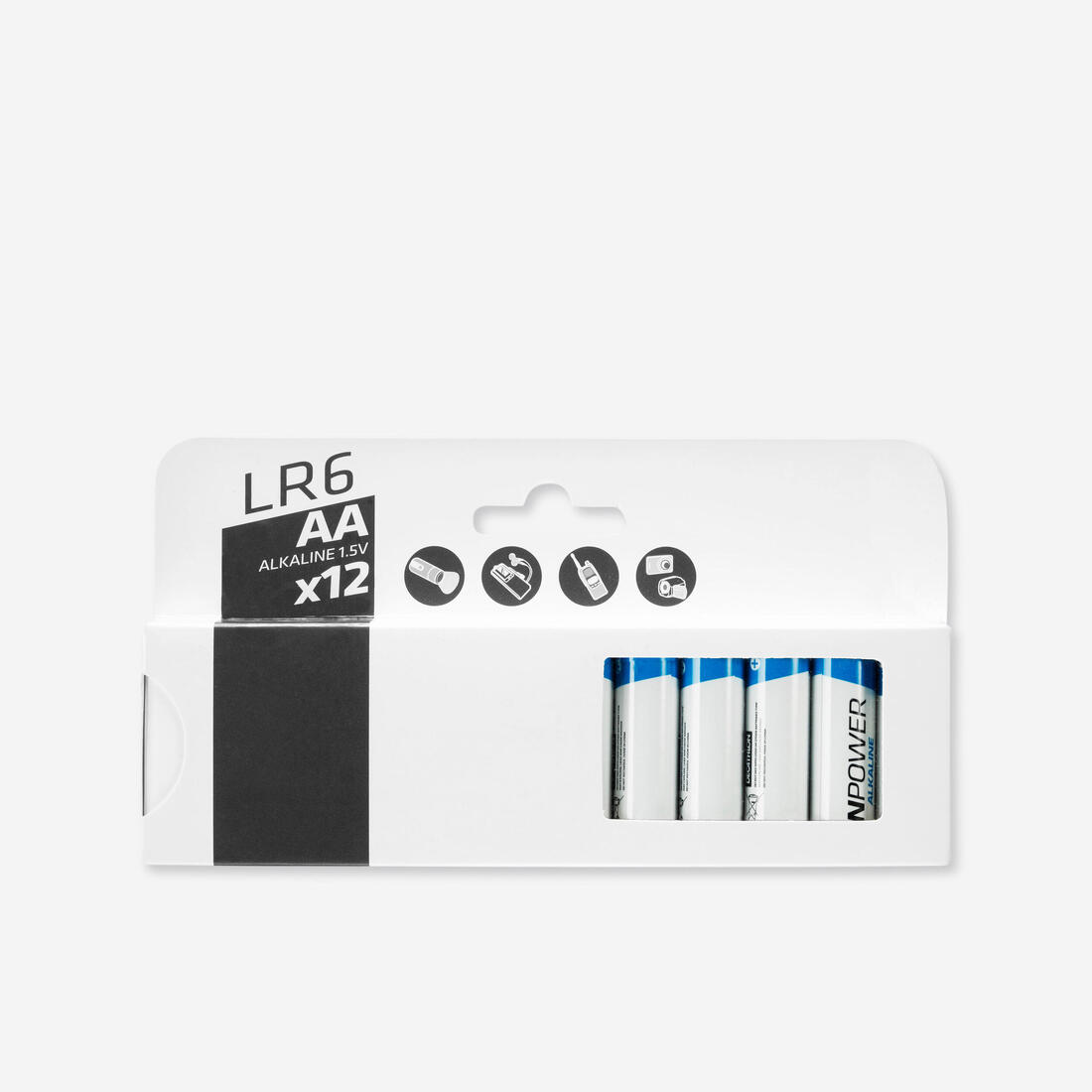 Set me 12 bateri alkaline LR06 - AA