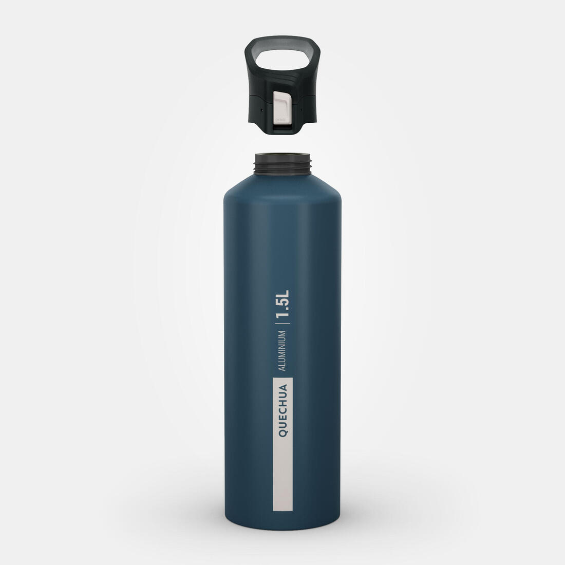 Shishe alumini 1.5L me kapak që hapet shpejt për ecje në natyrë - Blu 4