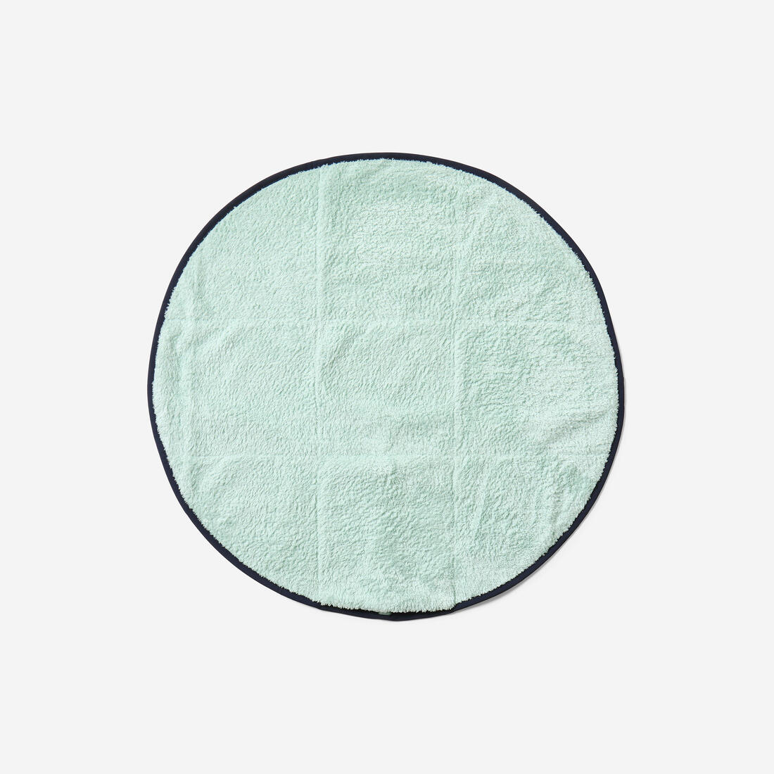 Microfibre Foot Towel Double-Sided Soft Diameter 60 cm Light Green