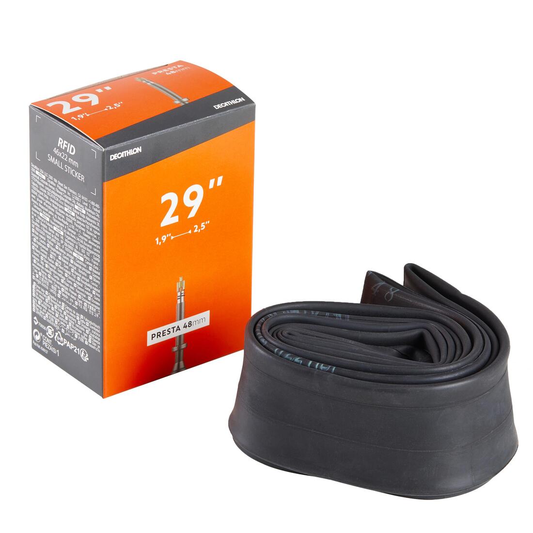 Tub i Brendshëm Presta Valve 29x1.9/2.5 mm 48 mm 3