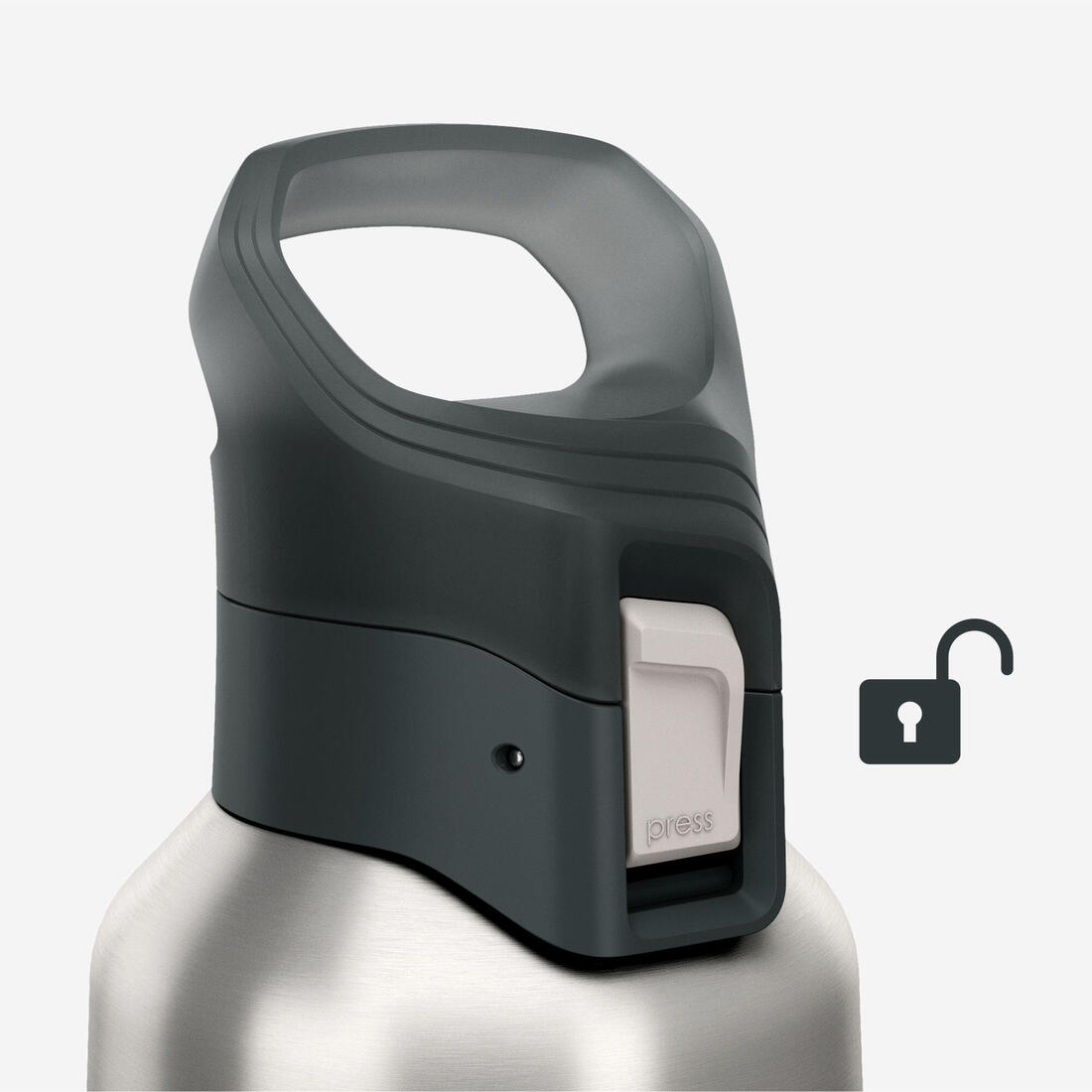 0.8 L insulated stainless steel flask 900 with quick-release cap for hiking 14