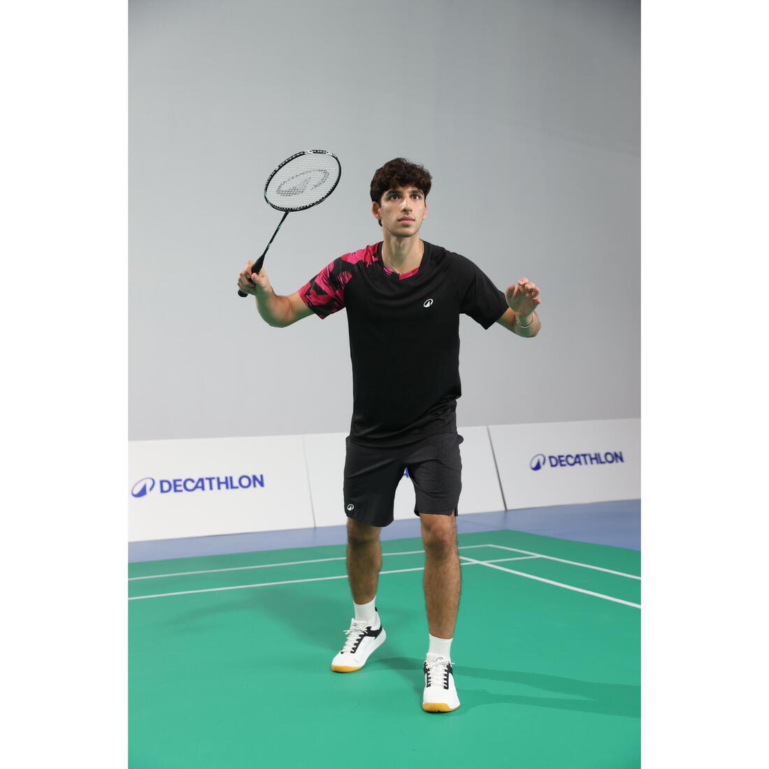 RAKETA BADMINTON PËR TË RRITUR BR SENSATION 500 E ZEZË 9