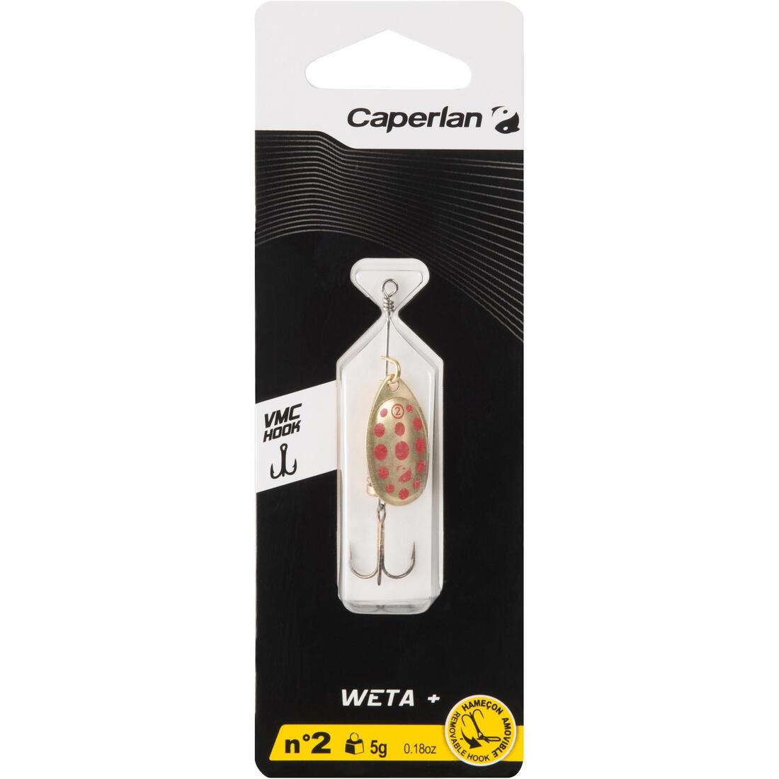 WETA + #2 DOTS PREDATOR FISHING SPINNER 8