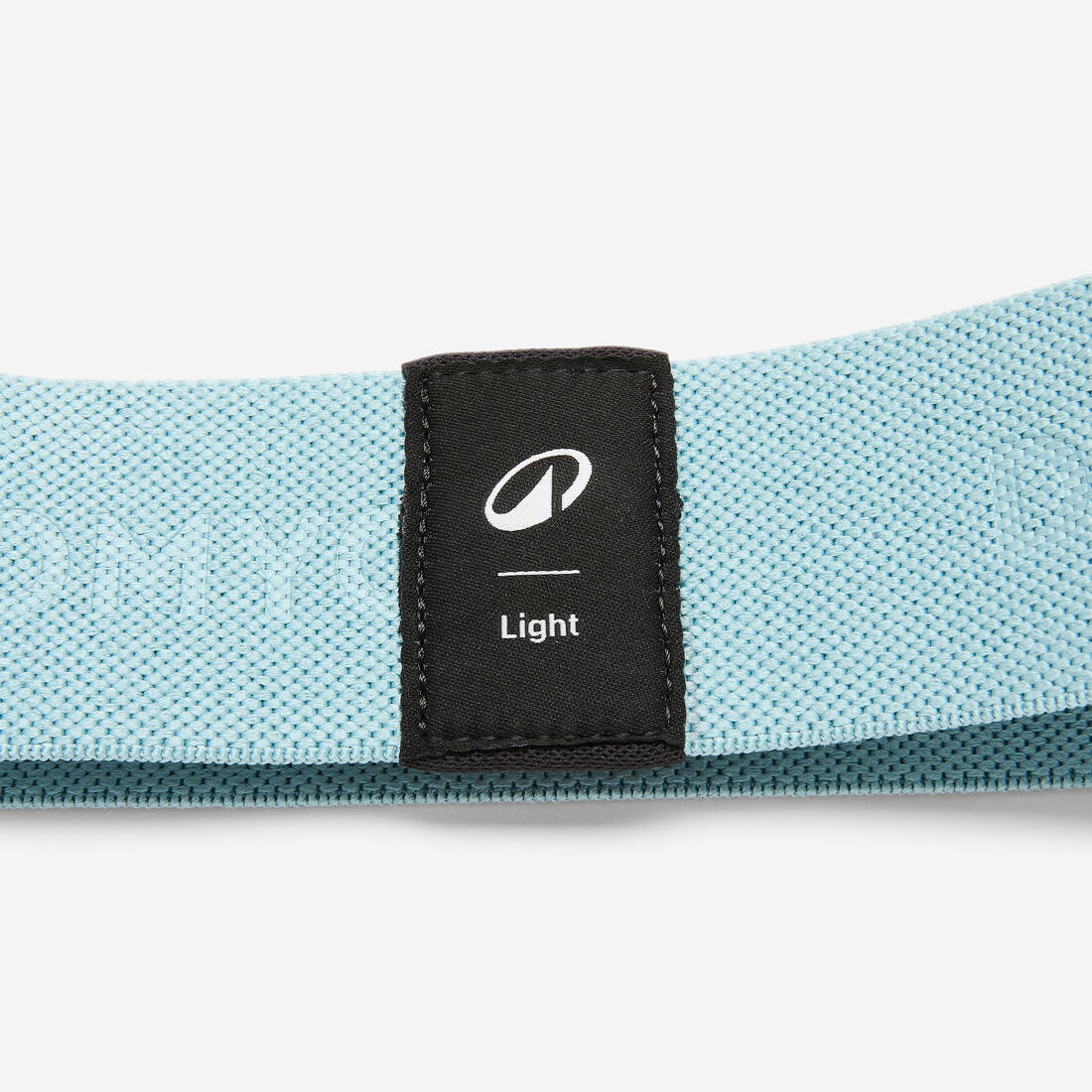 Fitness Light-Resistance Fabric Glute Band - Blue 2