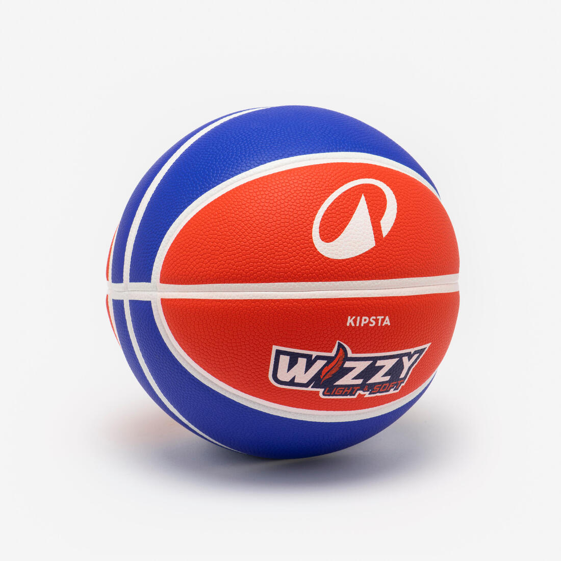 Basketbolli Wizzy K900 Madhësia 5 - E kuqe/Blu 4