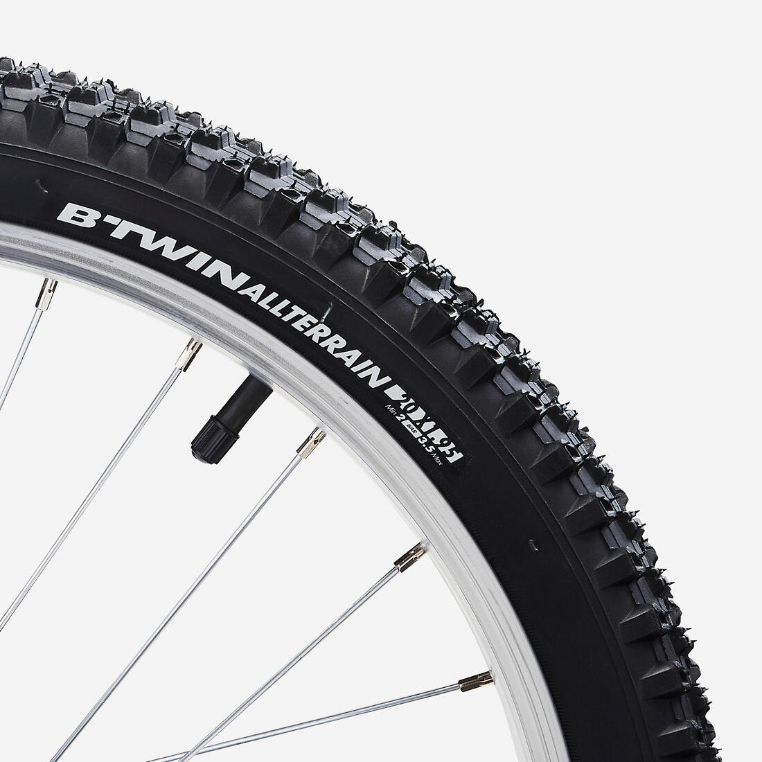 Biçikletë malore 20" 6-9 vjeç Expl 120 - e bardhë 14