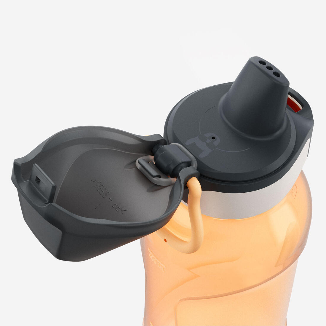 Shishe për fëmijë Ecozen® 0.5 L. çeliku 500 me tapë për ecje në natyrë. 5