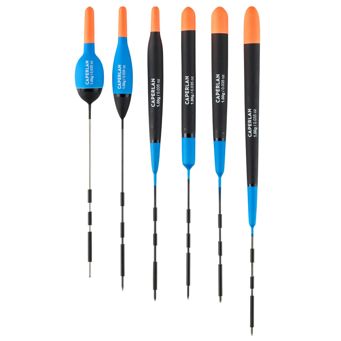 SET ME 6 PLUSKUES PËR PESHKIM F100 CL 2 g 5