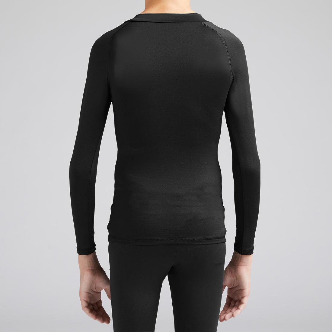 Kids' Long-Sleeved Thermal Base Layer Top Keepcomfort 100 11