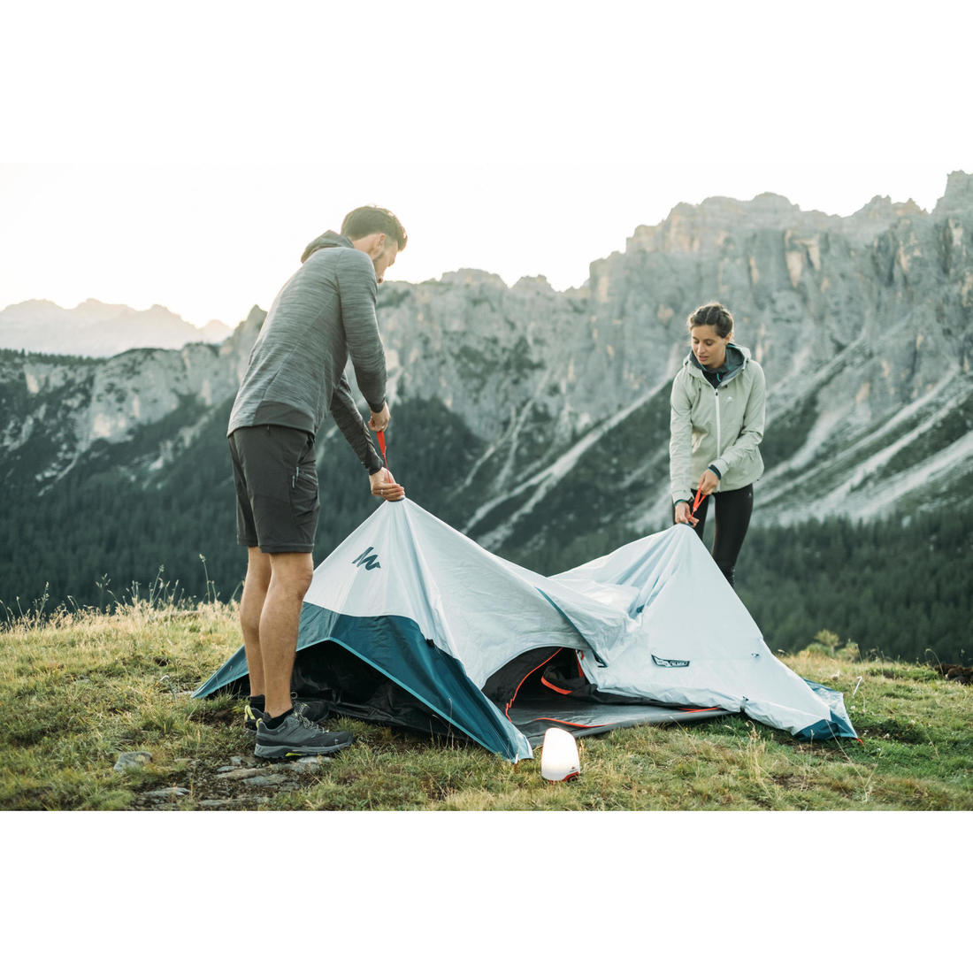 Tendë kampingu Instant për 2 persona, 2 Seconds Easy Fresh & Black 20