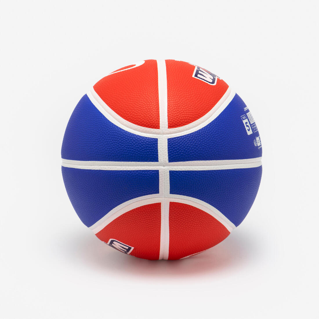 Basketbolli Wizzy K900 Madhësia 5 - E kuqe/Blu 10