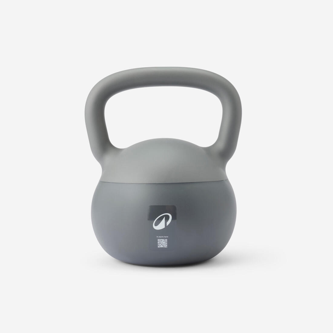 Kettlebell i butë për shtëpi, 8 kg - Gri 4