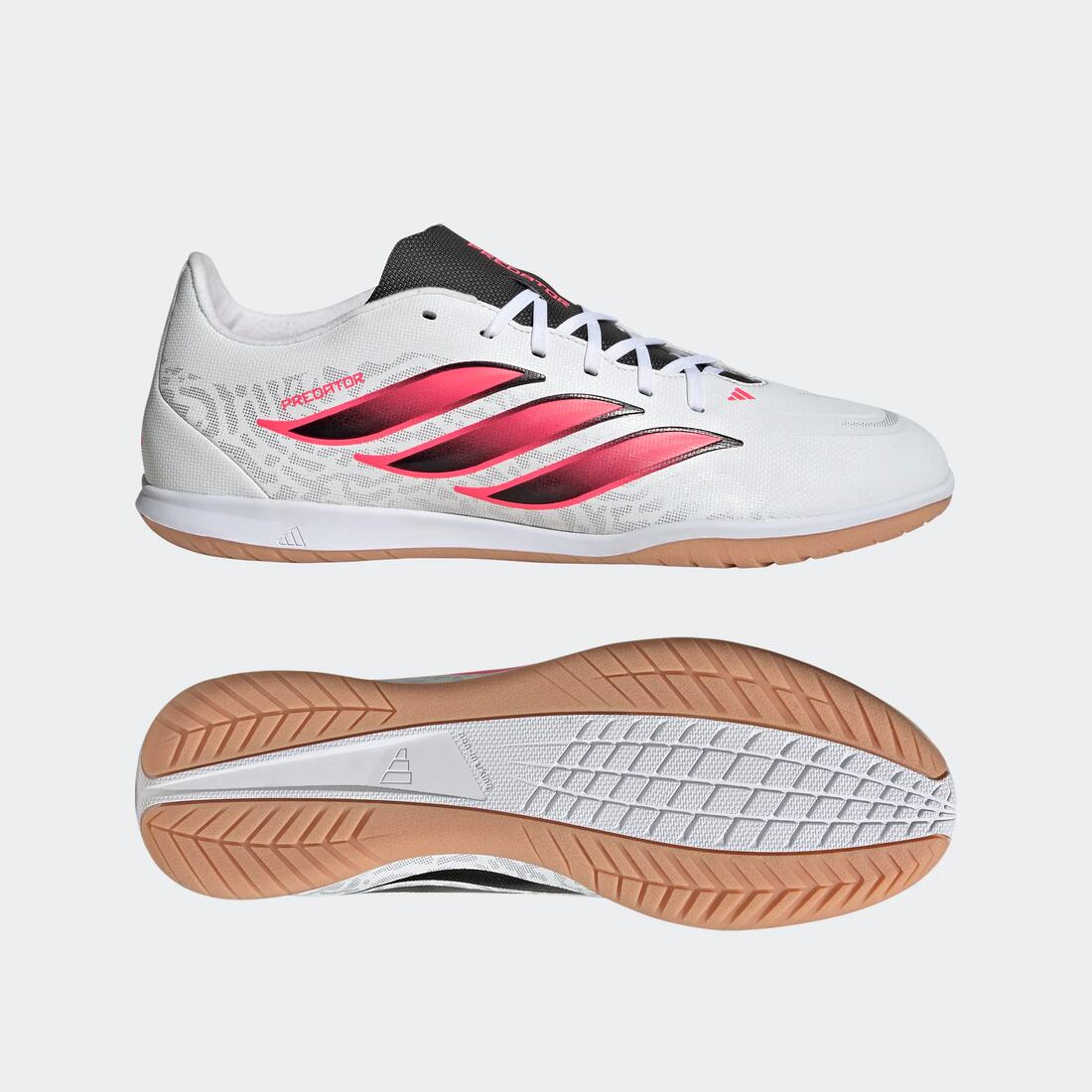 Çizme për të rritur adidas Predator Club Futsal të bardha 3