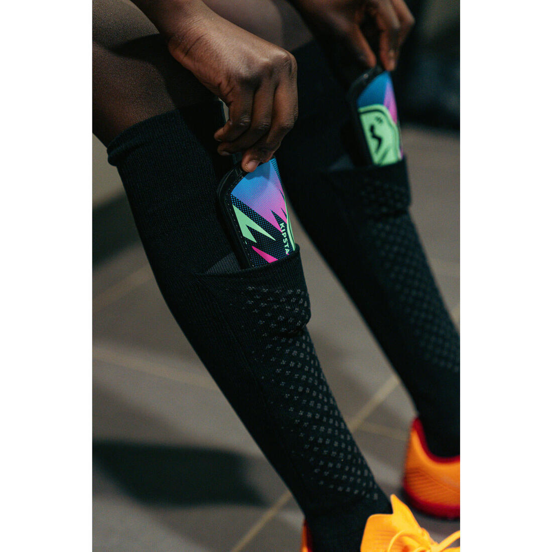 Kids' Football Socks Easy Pocket 15