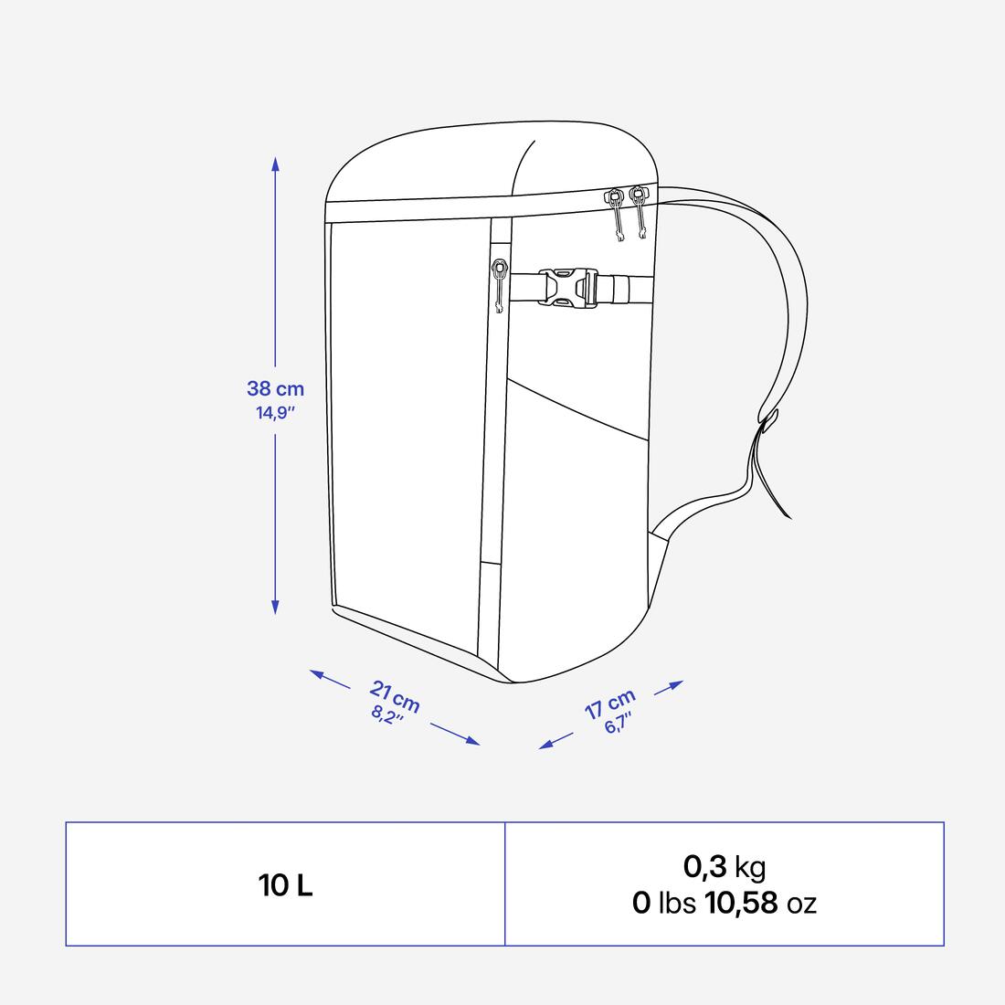 Çantë shpine kompakte dhe izotermike Ice 10 L 100 5