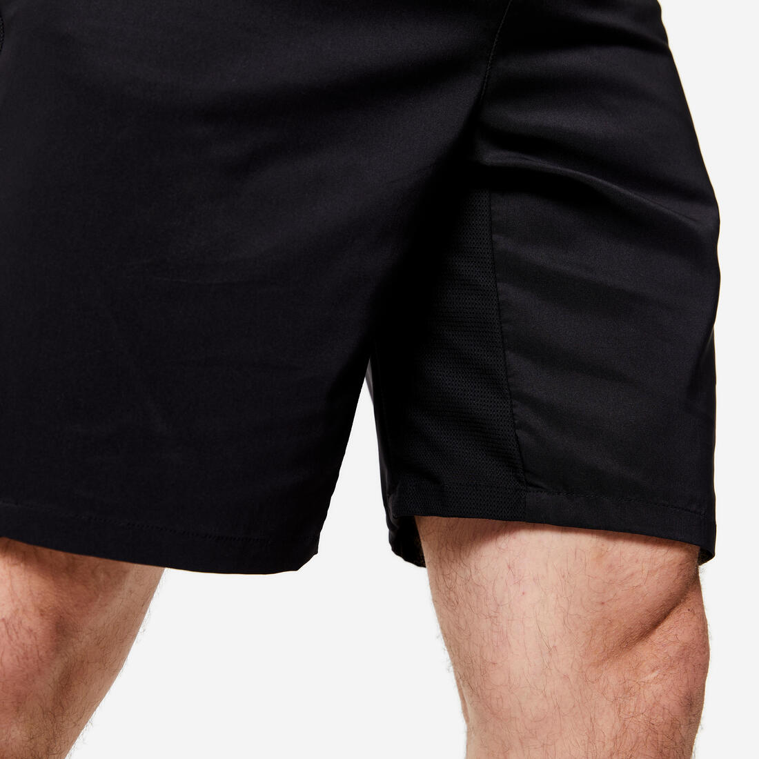 Shortse fitnesi për meshkuj që marrin frymë me xhepa me zipe Kaki 45