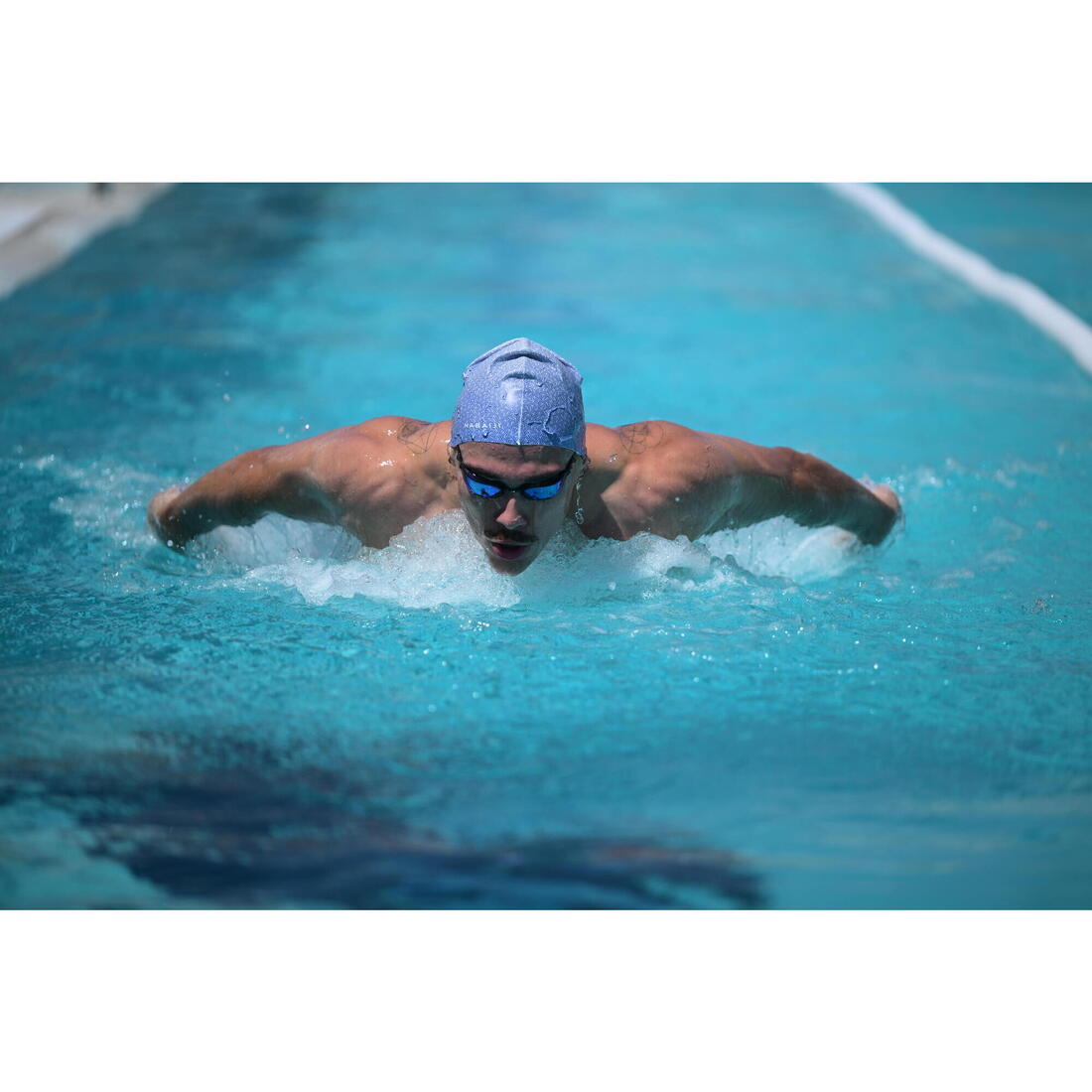 SILICONE swim cap - One size - Geol 6