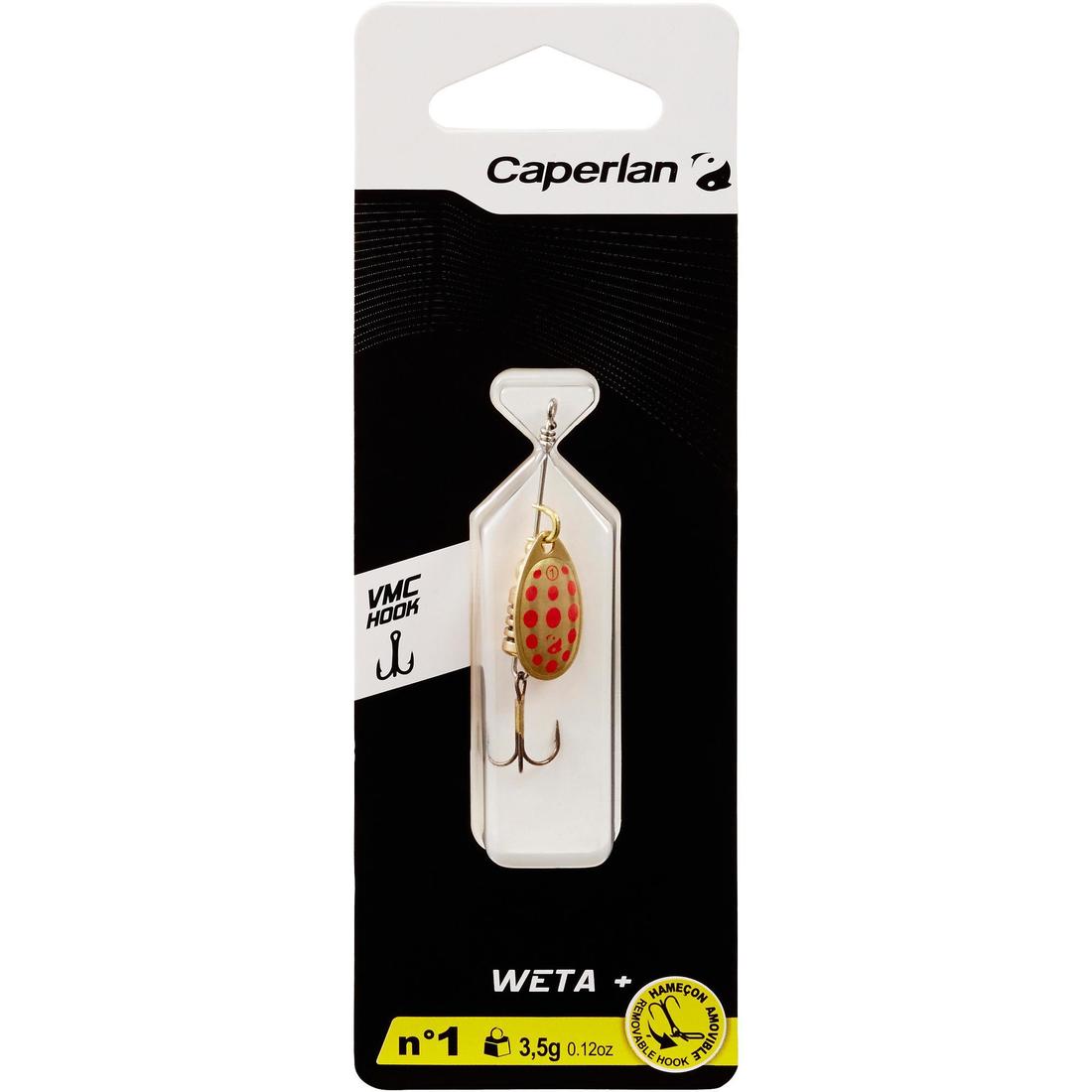 WETA + #1 DOTS PREDATOR FISHING SPINNER 8