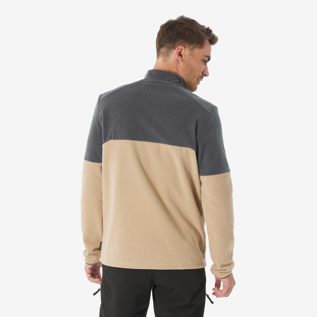Men’s mountain hiking fleece jacket, MH500 Half Zip 5