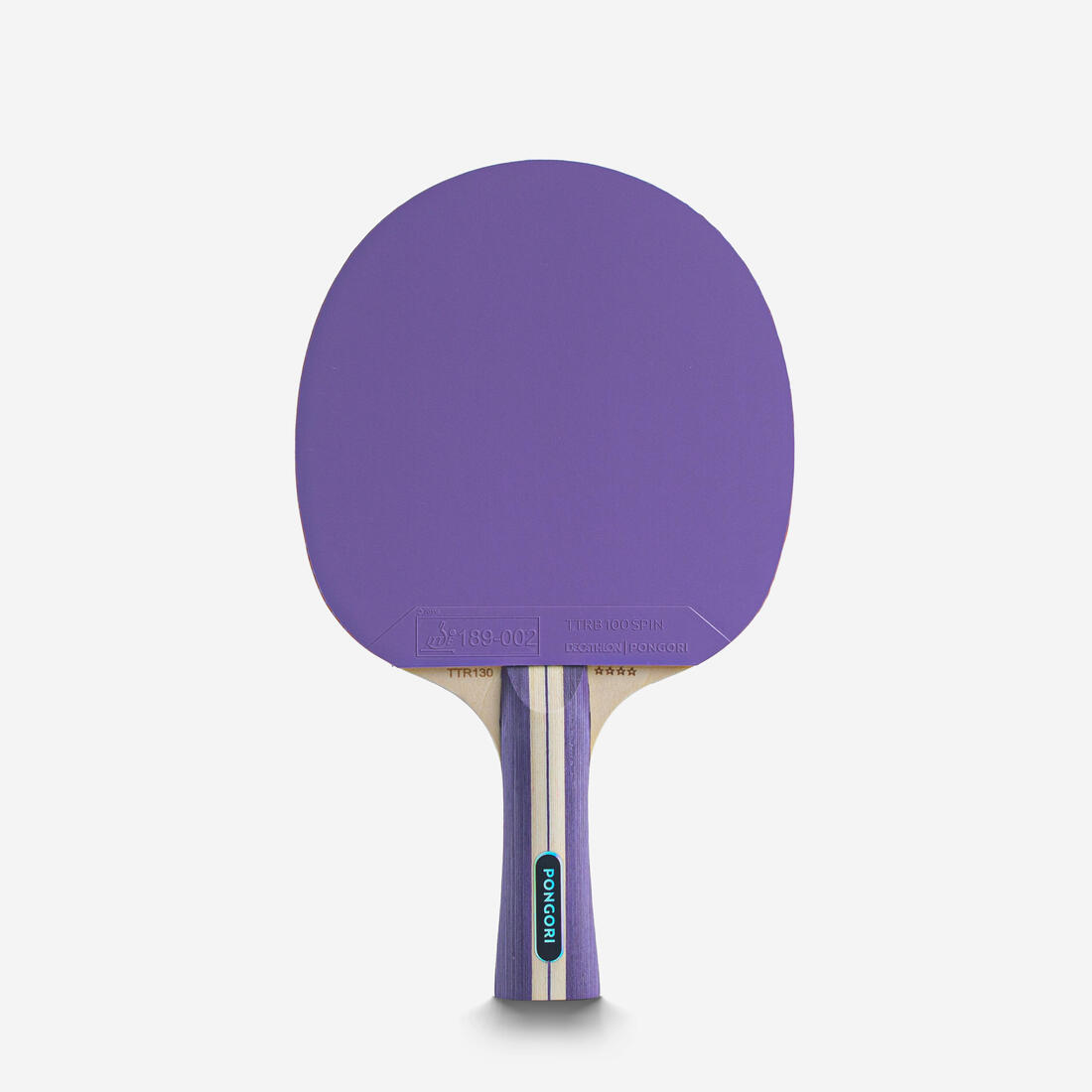 Set me 2 shkopinj TTR 130 Spin 4* ITTF Shkollë/Klub + Topa - Vjollcë/Blu 3