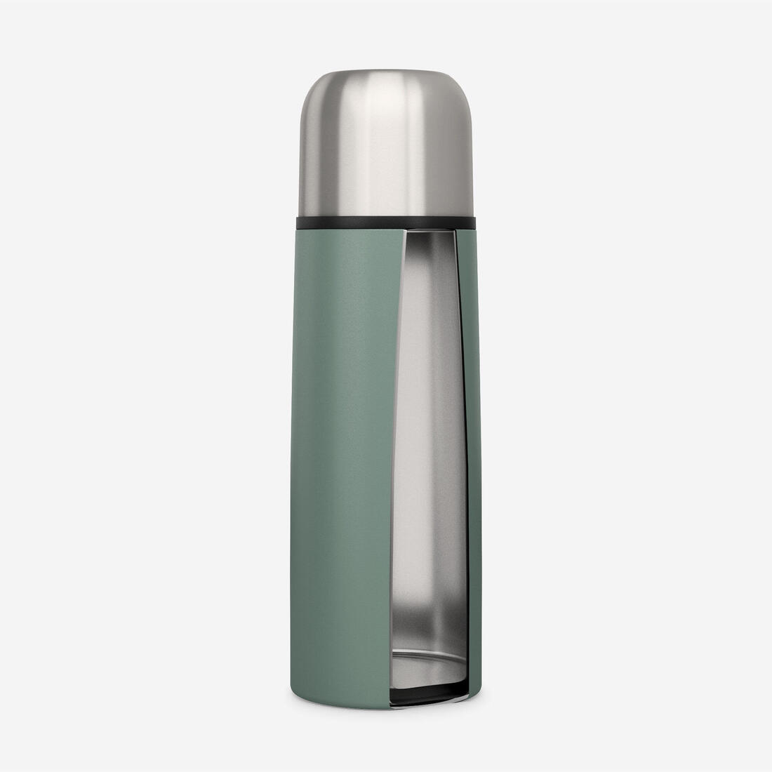 0.4 L stainless steel insulated flask with cup for hiking 8