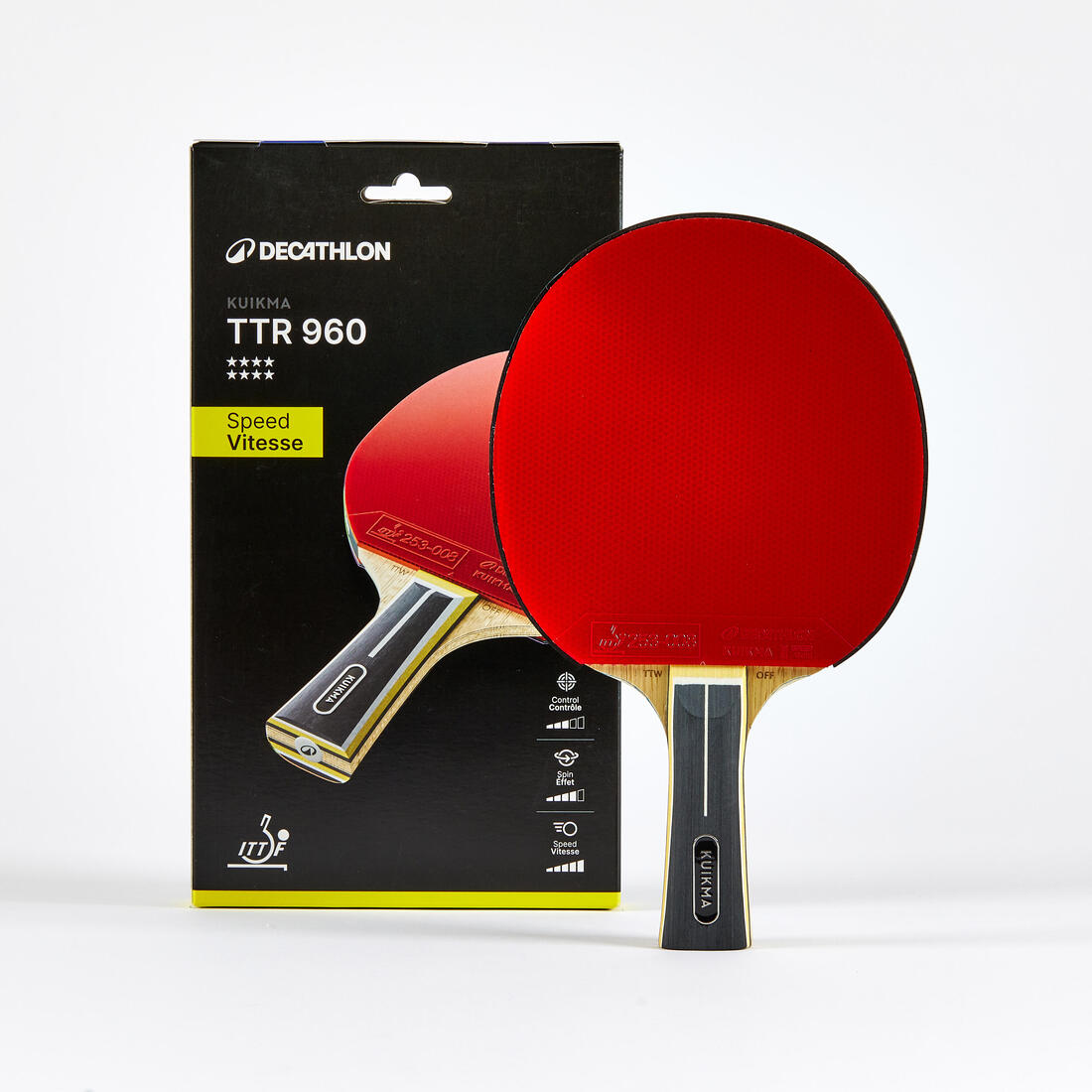 Table Tennis ITTF Club Bat TTR 960 Speed Alc 8*