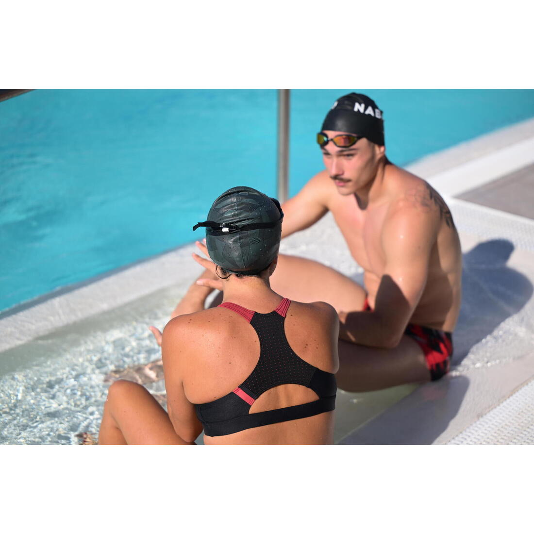 SILICONE swim cap - One size - Geol 8