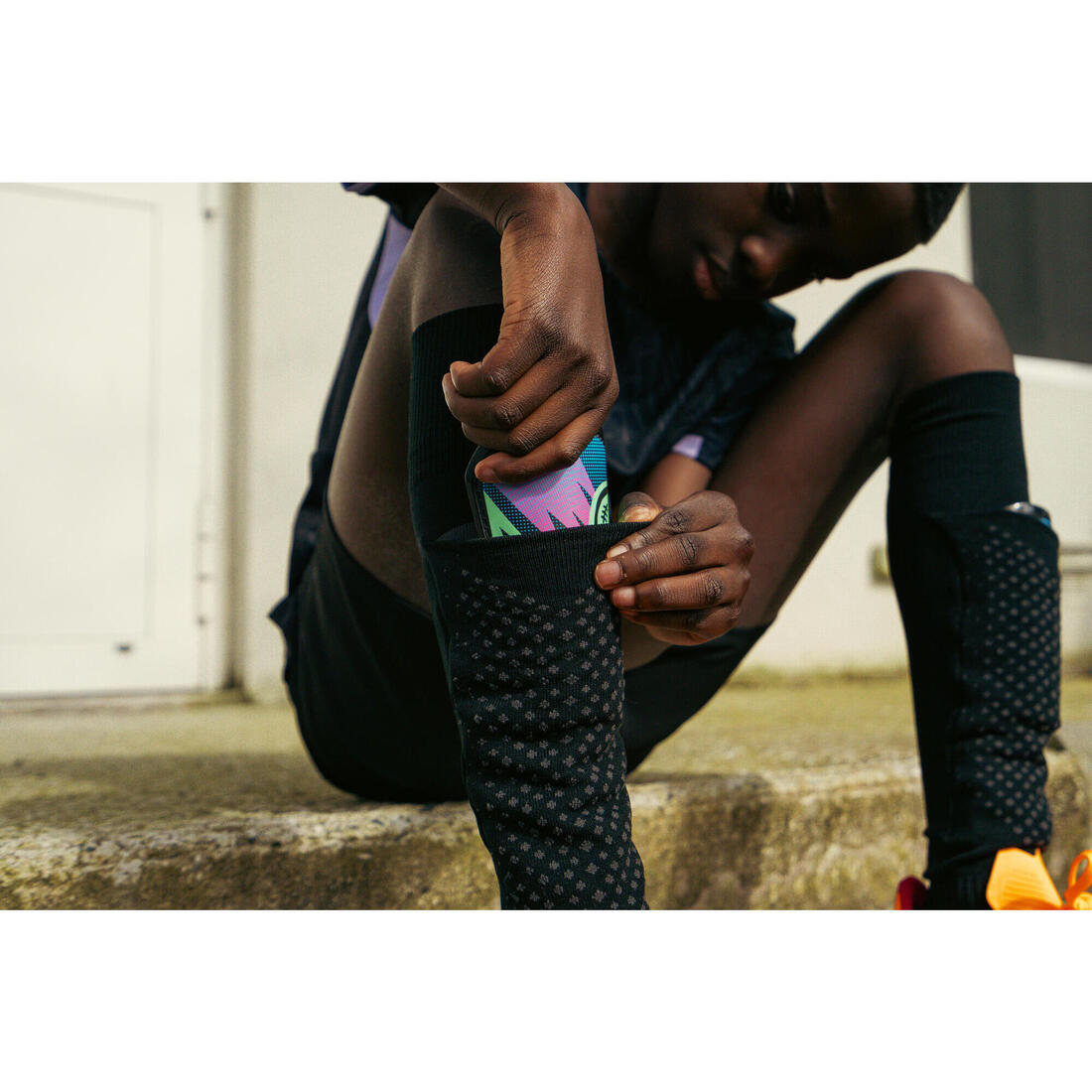 Kids' Football Socks Easy Pocket 20