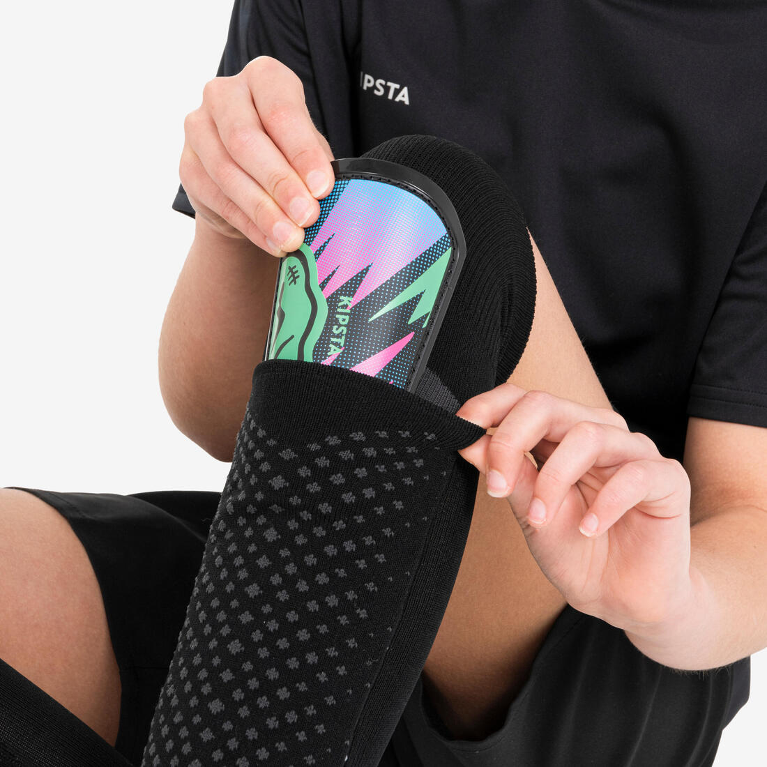 Kids' Football Socks Easy Pocket 10