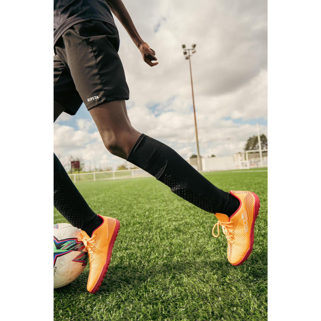 Kids' Football Socks Easy Pocket 21
