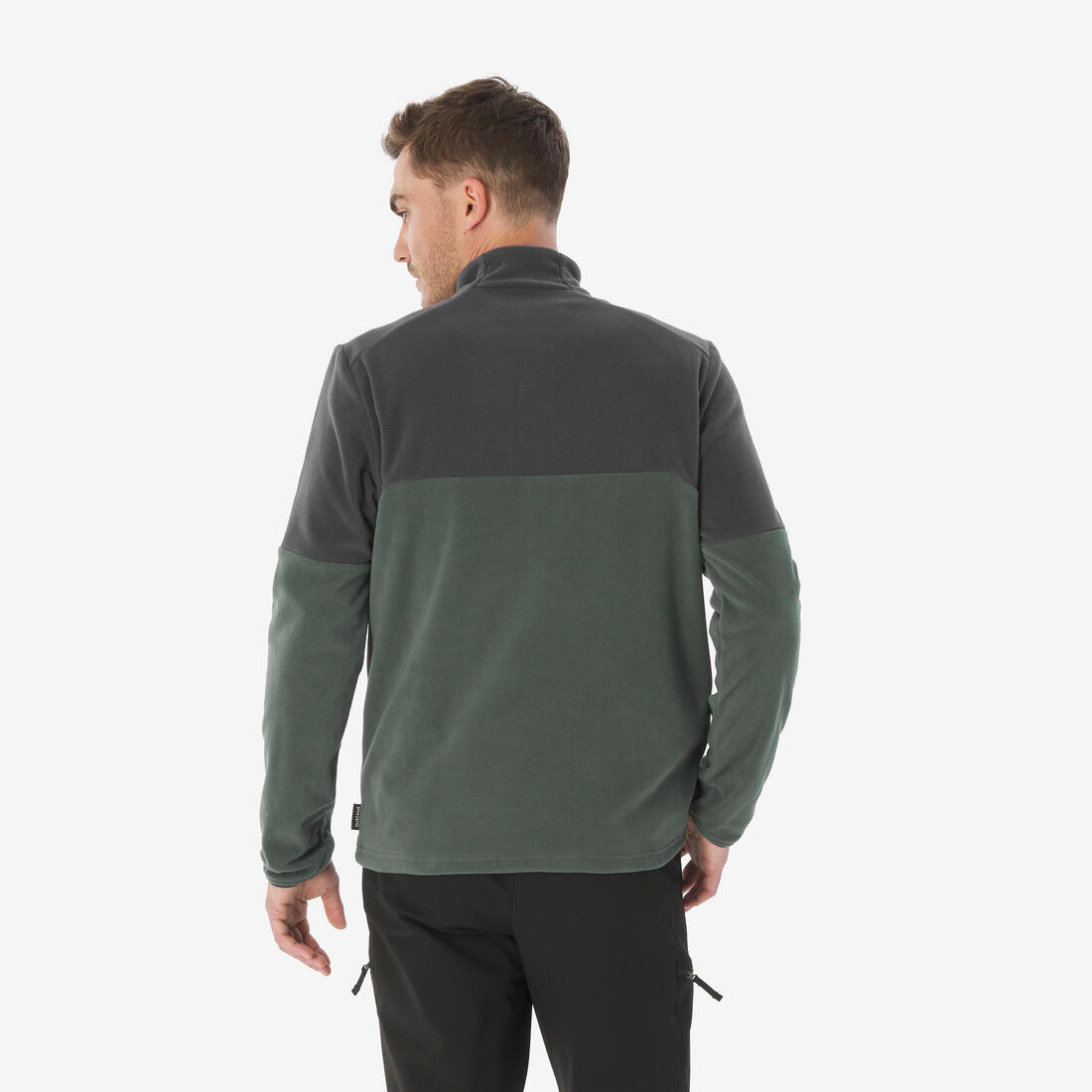 Men’s mountain hiking fleece jacket, MH500 Half Zip 6