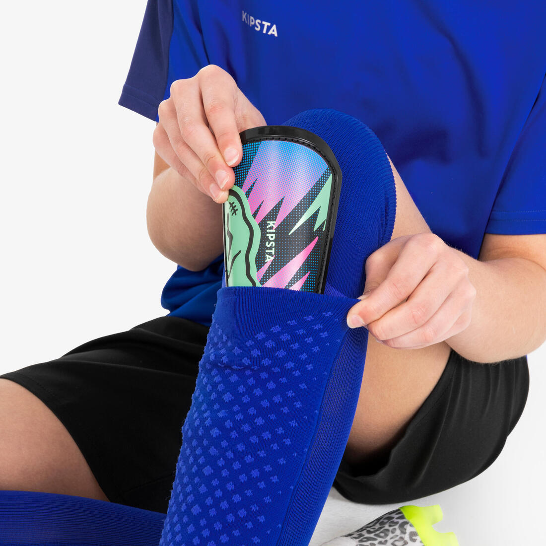Kids' Football Socks Easy Pocket 12
