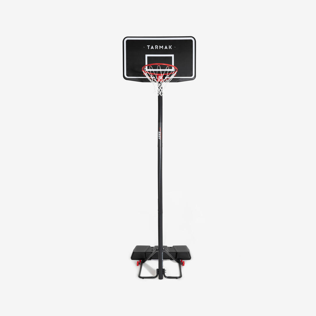 Kosh Basketbolli Mbështetëse e Rregullueshme (2.20-3.05 m) B100 Easy - E zezë