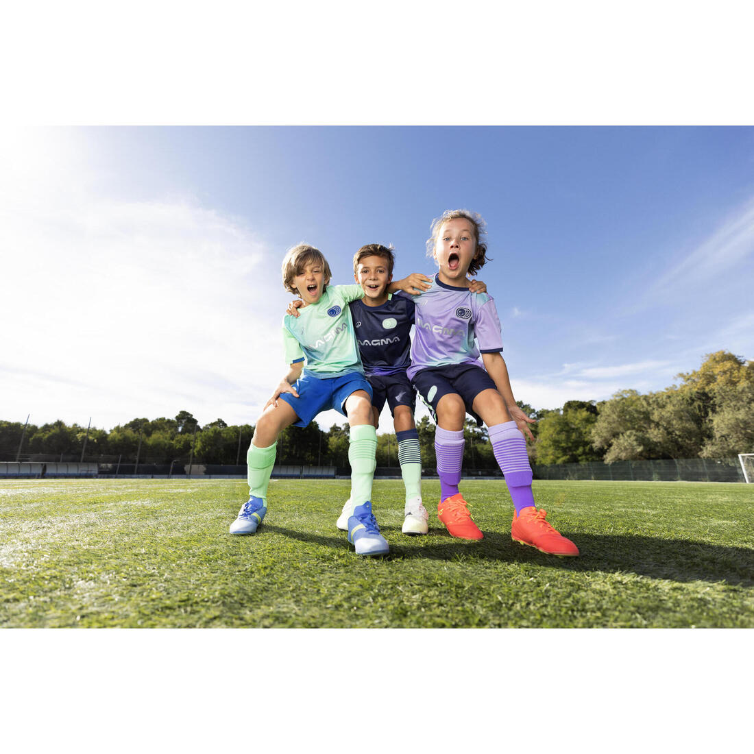 Çorape Futbolli për Fëmijë High Viralto - Jeshile Boreal 6