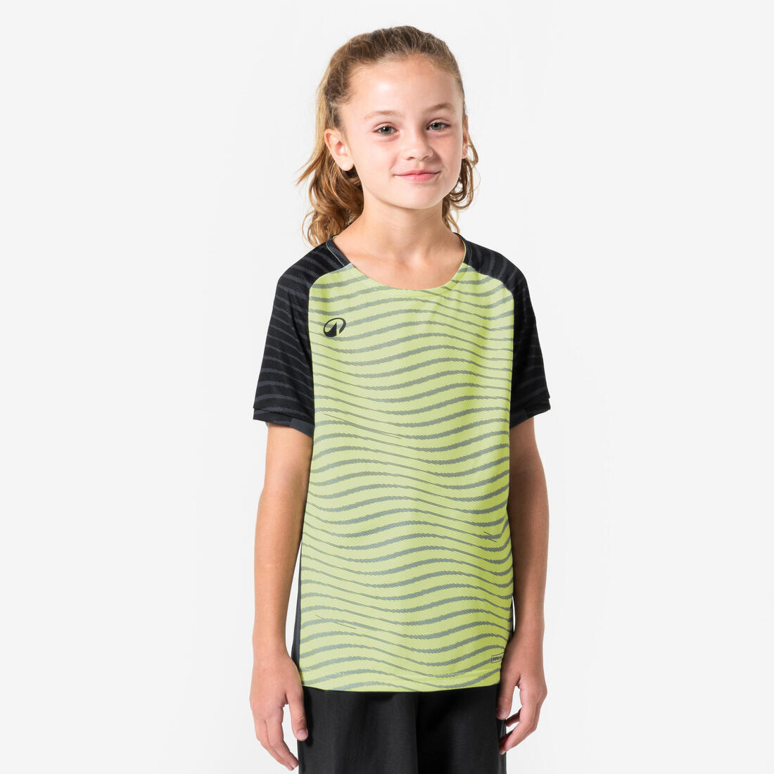 Kids' Short-Sleeved Football Shirt Viralto Jr Block