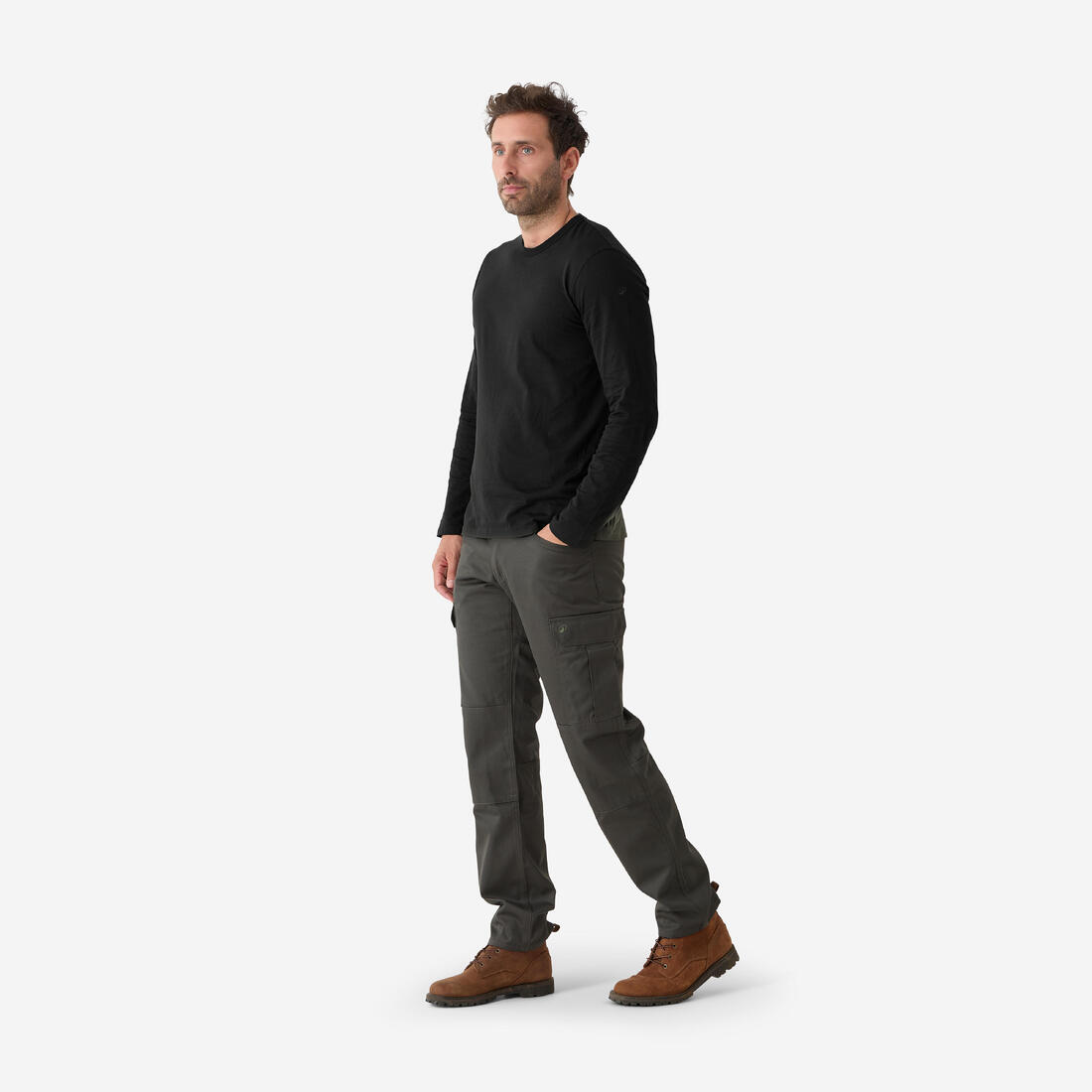 Durable cargo trousers, Steppe 500 half-tone camo 11