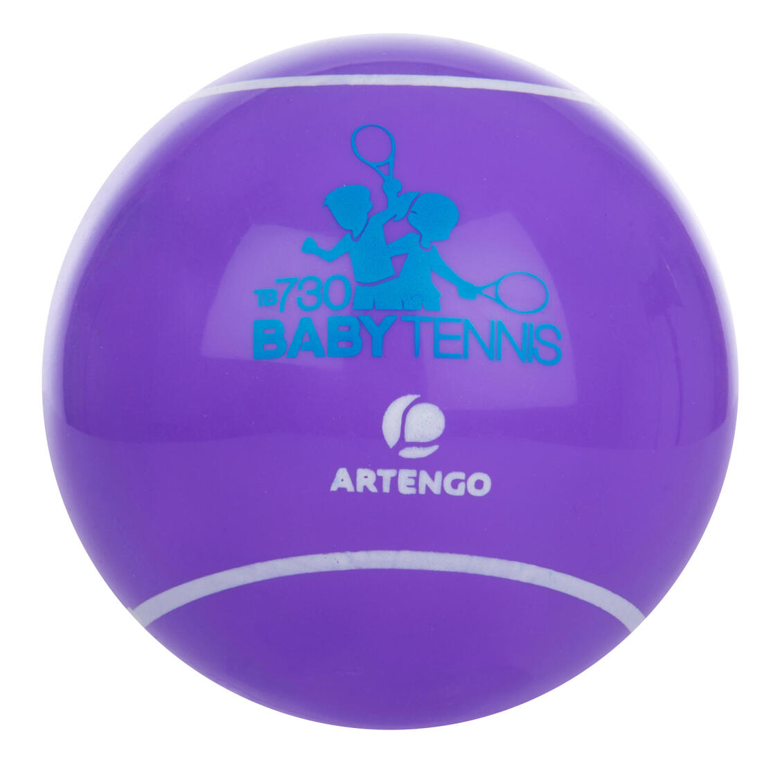 Top tenisi për fëmijë 16 cm TB130 - Vjollcë