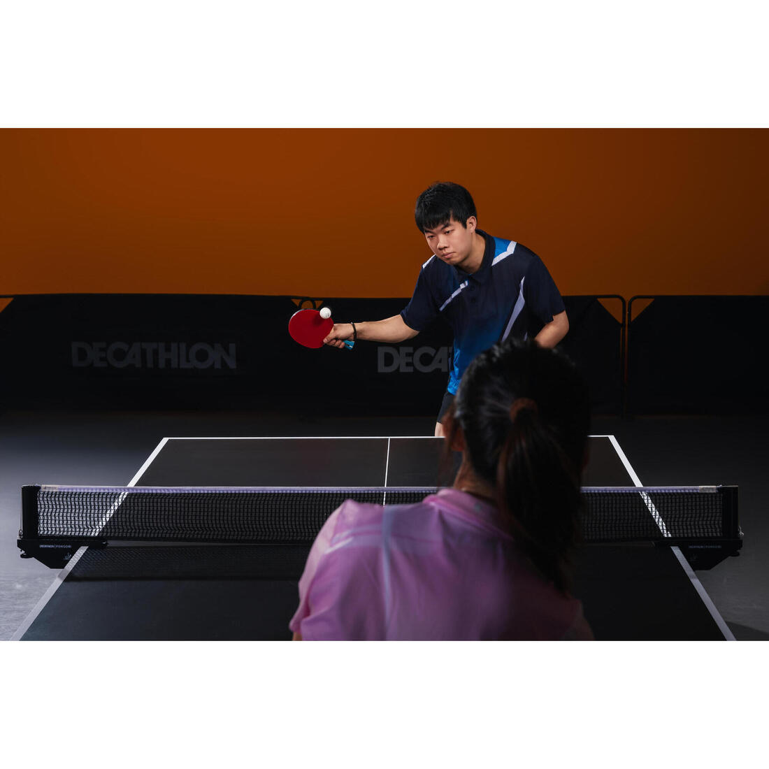 Set me 2 shkopinj TTR 100 të gjithanshëm ITTF Shkollë + topa 13